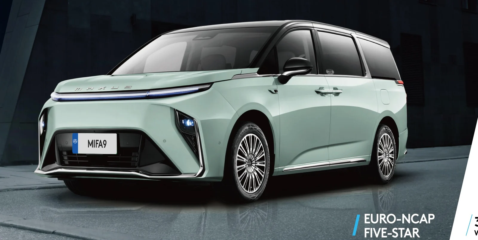 MAXUS MIFA 9 electric MPV — Europe's best-selling EV van brand